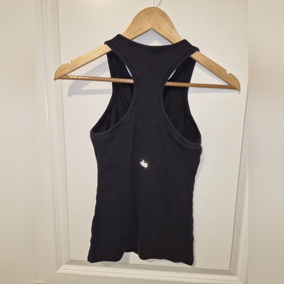 Alo Yoga Ribbed Aspire Full Length Tank 3 - Picture 3 of 6